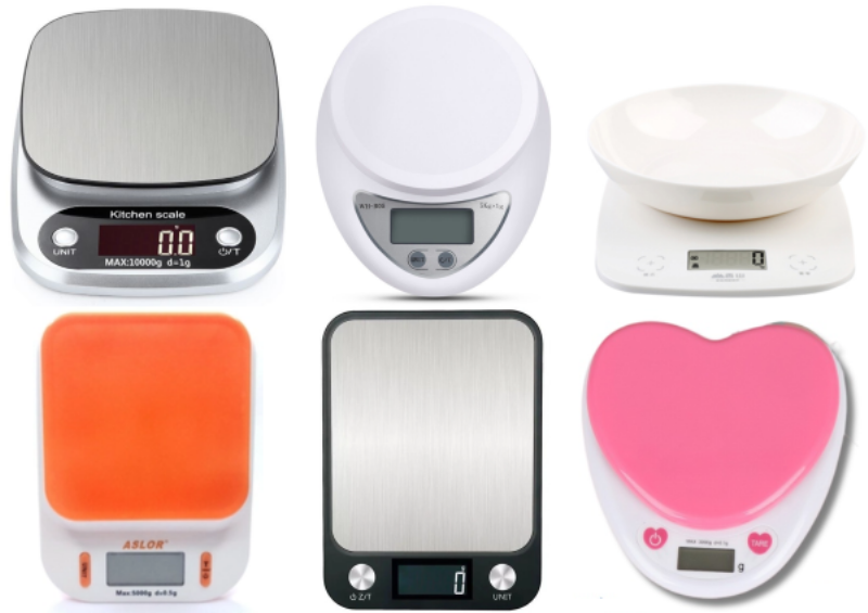 Hình ảnh một chiếc cân tiểu ly với đĩa cân chứa vật thể nặng 1000g, hiển thị kết quả quy đổi 1kg rõ ràng