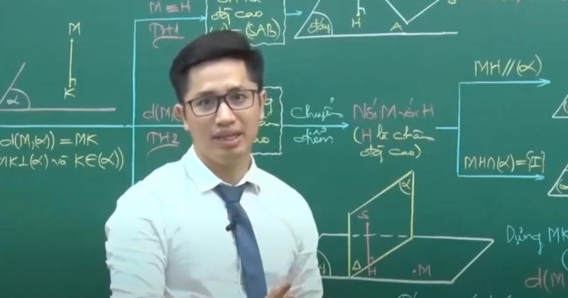 Minh họa các vị trí tương đối của hai đường thẳng trong không gian, bao gồm cắt nhau, song song và chéo nhau, giải thích cách tính khoảng cách giữa hai đường thẳng.