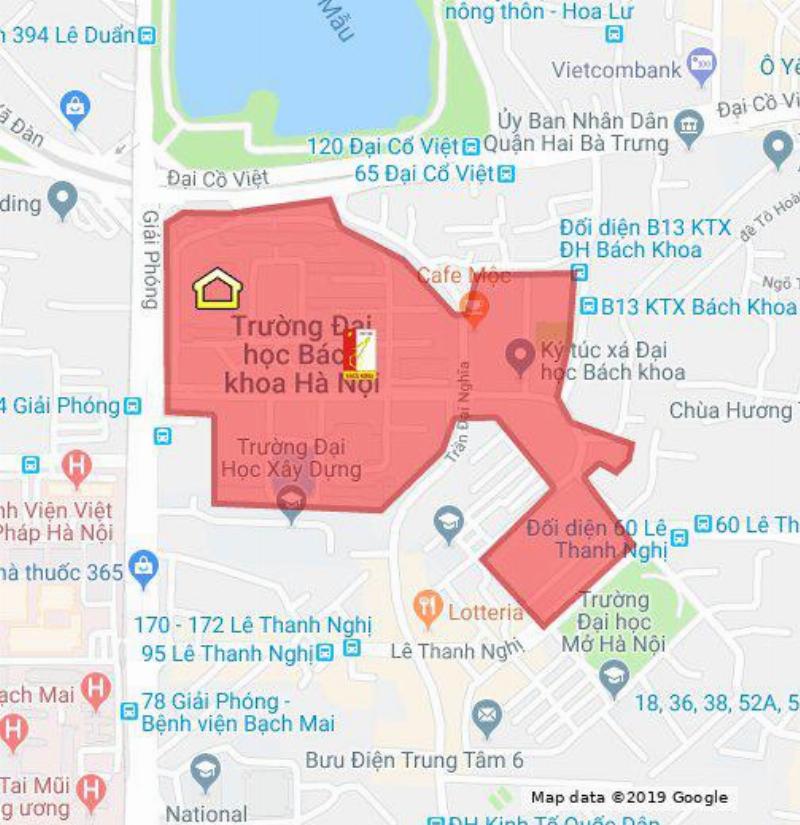 Hình dung diện tích 1 hecta (ha) so với một sân bóng đá tiêu chuẩn quốc tế