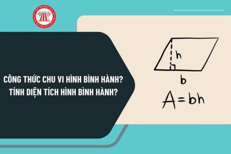 Công thức tính chu vi hình bình hành