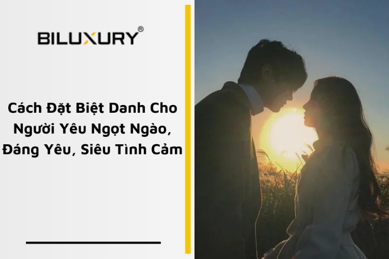 Hình ảnh minh họa biệt danh đáng yêu trong mối quan hệ lãng mạn của các cặp đôi, thể hiện sự ngọt ngào