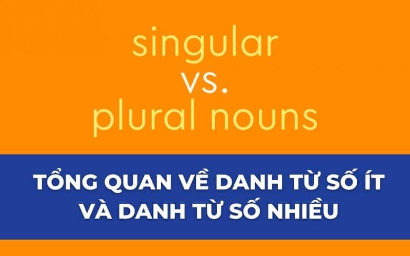 Danh từ số ít và số nhiều