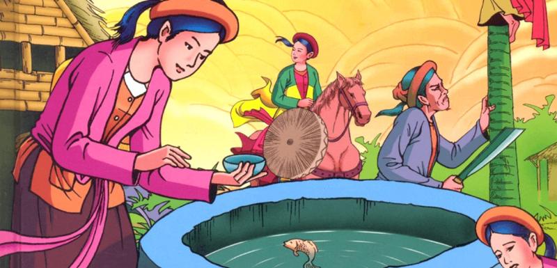 Hinh anh tuong trung Dat Nuoc trong truyen co tich Viet Nam