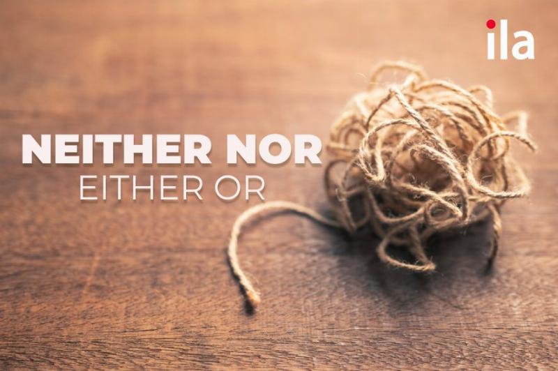 Hình ảnh minh họa cấu trúc và ví dụ về "either...or"