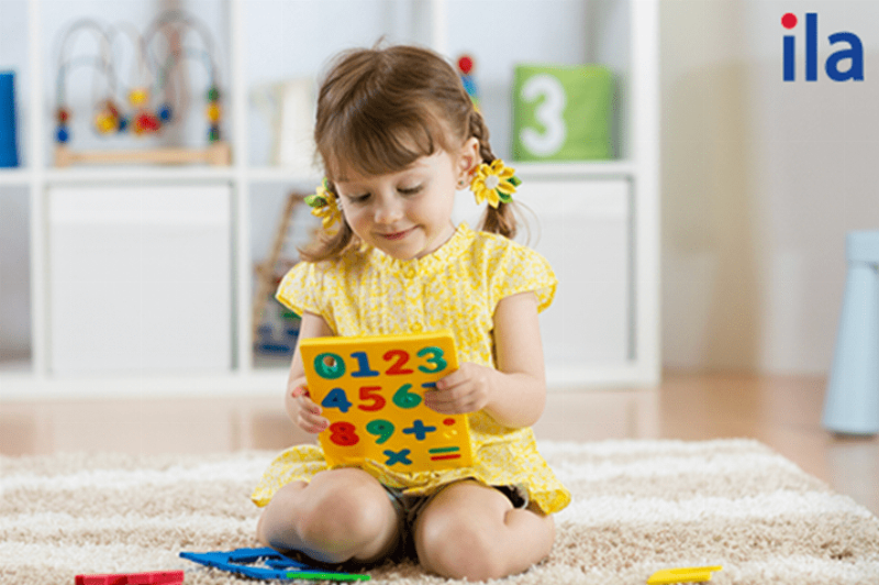 Minh họa các bước thực hiện phép cộng và trừ cơ bản bằng finger math giúp trẻ dễ hình dung thao tác