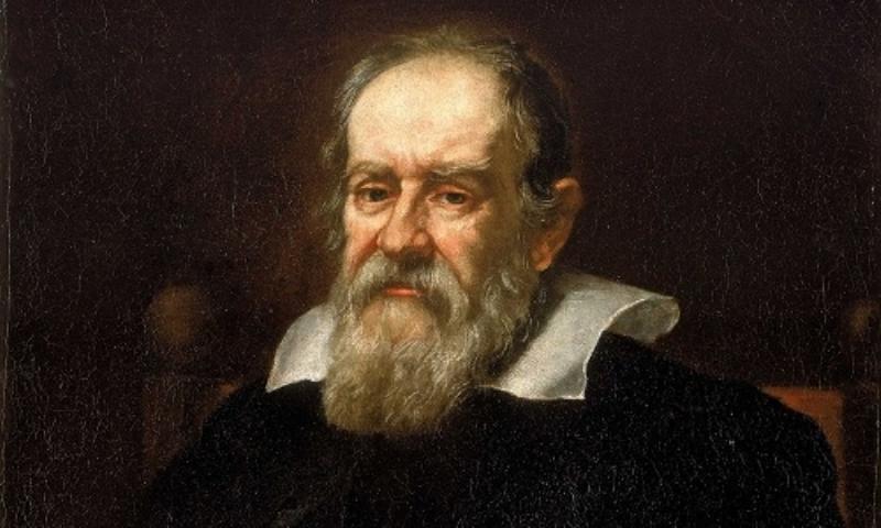 Hình minh họa Galileo Galilei thả hai vật khác nhau từ Tháp Nghiêng Pisa để chứng minh định luật rơi tự do