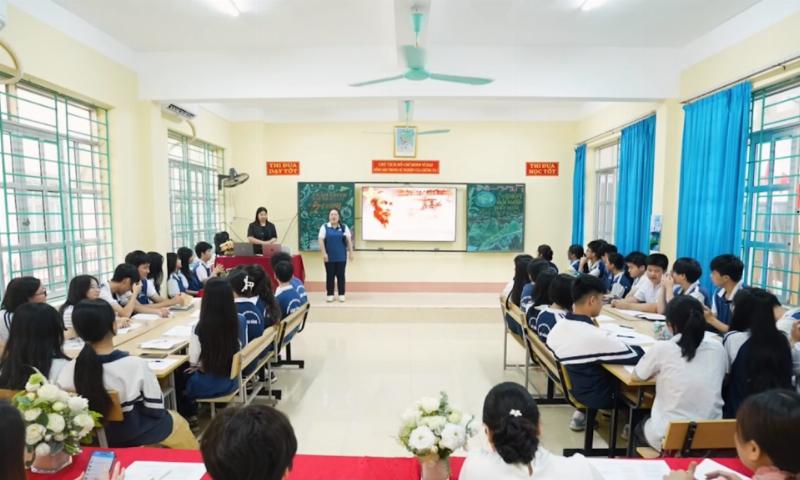 Các hoạt động đa dạng diễn ra trong một tiết học tiếng Anh giúp rèn luyện kỹ năng