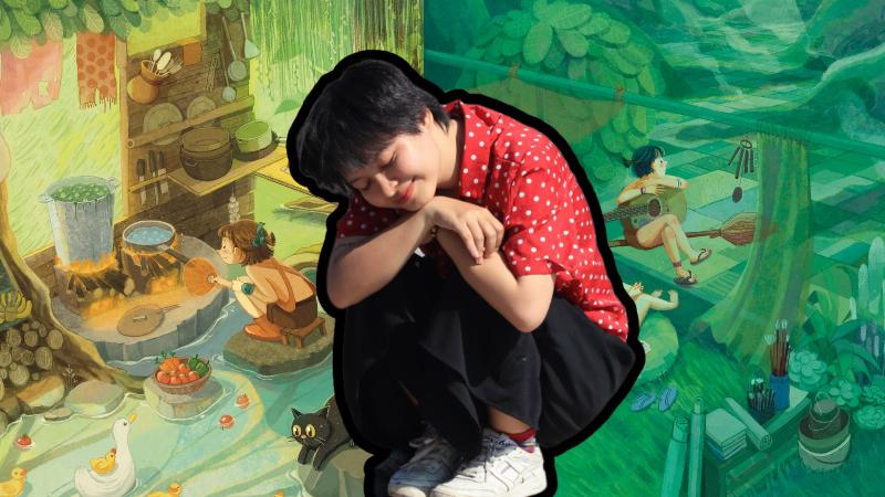Minh họa cho nghĩa "giả vờ"