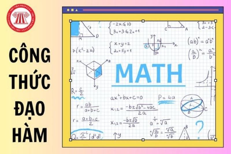 Minh họa trực quan về quy tắc đạo hàm hàm hợp (Chain Rule) cho học sinh lớp 12, có thể dùng sơ đồ hoặc ví dụ hình ảnh