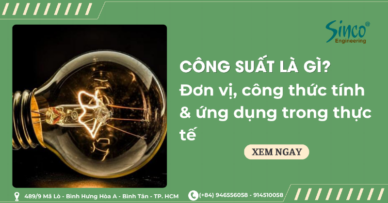 Ứng Dụng Cách Tính Công Suất Trong Đời Sống