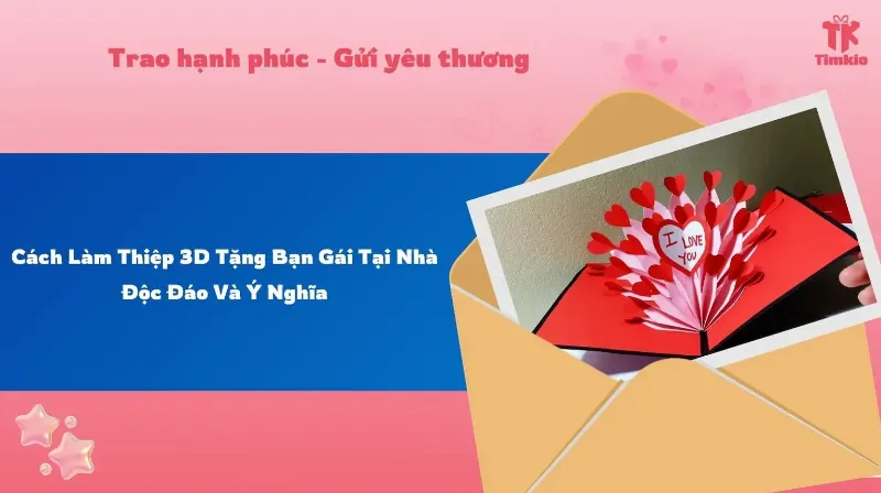 Vật liệu làm thiệp 3d cần thiết