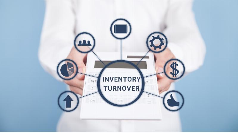 Hình ảnh minh họa công thức tính vòng quay hàng tồn kho với các thành phần COGS và Average Inventory