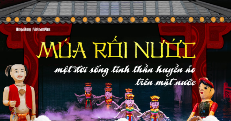 Một khung cảnh nông thôn Việt Nam với cây đa, bến nước, sân đình, phản ánh kinh nghiệm dân gian trong ca dao tục ngữ về thiên nhiên và đời sống thường ngày.
