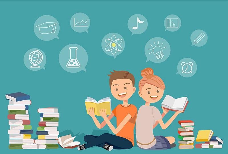 Hình ảnh một chuyên gia ngôn ngữ (tên giả định, người châu Á) đang chia sẻ lời khuyên về việc học ngữ pháp tiếng Anh, cụ thể là cách dùng while. Bối cảnh là một thư viện hoặc lớp học. Phong cách chuyên nghiệp và thân thiện.