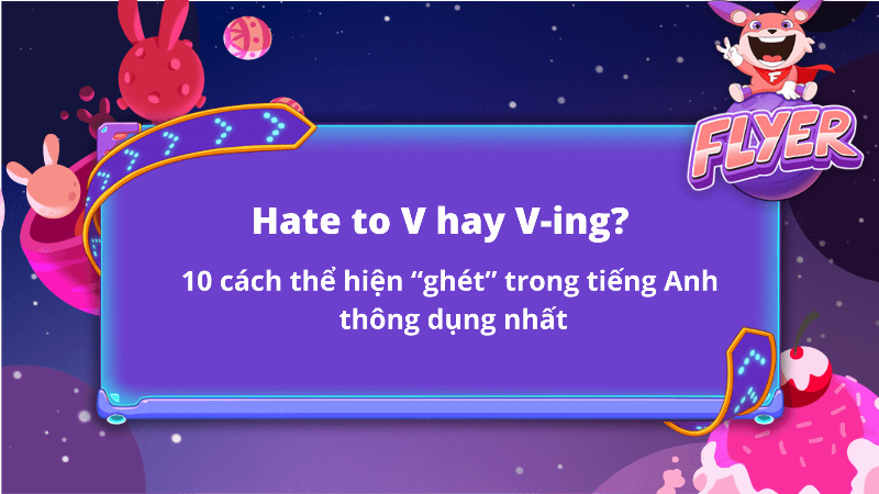 can't stand khác hate dislike mức độ ghét