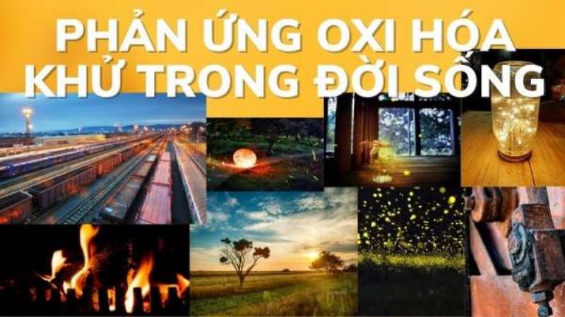 Hình ảnh minh họa các ứng dụng của phản ứng oxi hóa khử trong đời sống (rỉ sét, pin, nấu ăn)